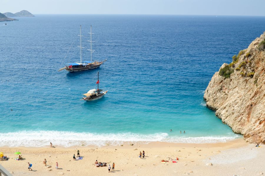 Urlaub in der Türkei kaputas beach ©pixabay