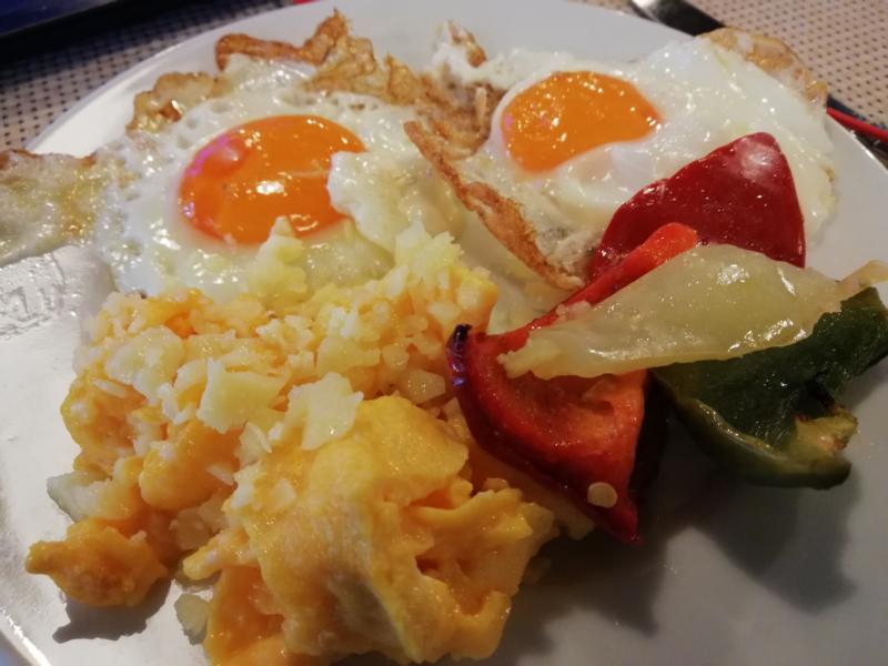 #vonBerchtesgadennachRijeka Radtour Pfingsten 2018 - Frühstück im Hotel Ridno in Bled
