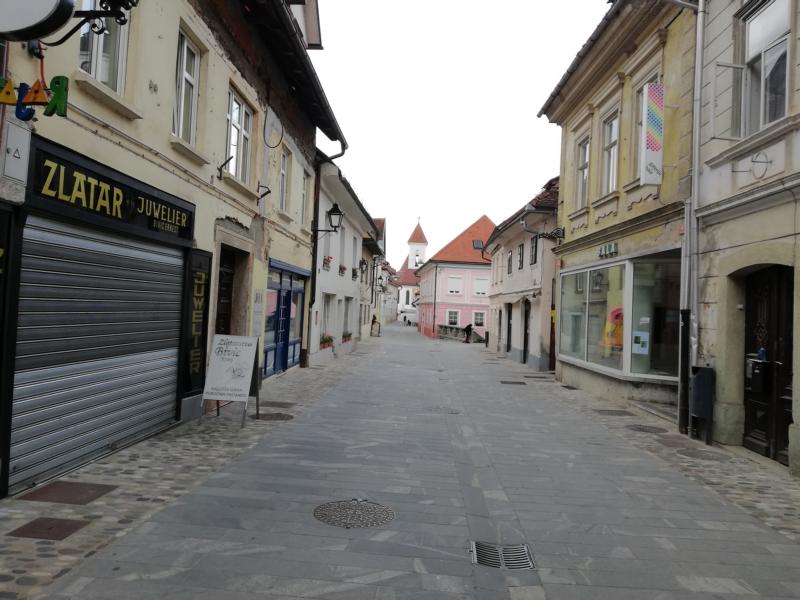 #vonBerchtesgadennachRijeka Radtour Pfingsten 2018 - Von Bled nach Ljubljana: In Kranj