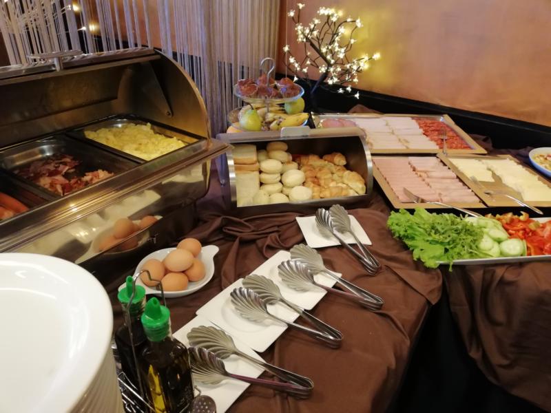 #vonBerchtesgadennachRijeka - Tag 10 - Frühstück im Hotel Amfiteatar in Pula