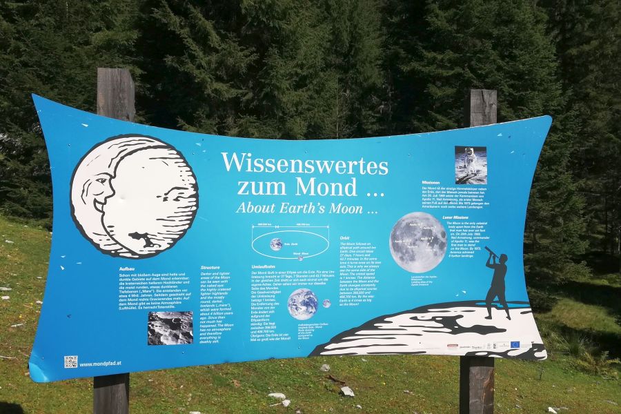 Zauchensee - Besuch auf dem Mondweg