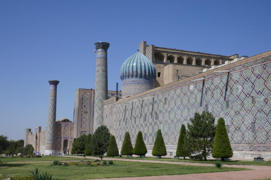 Reisetagebuch Elena und Mateo - Registan (Samarkand)