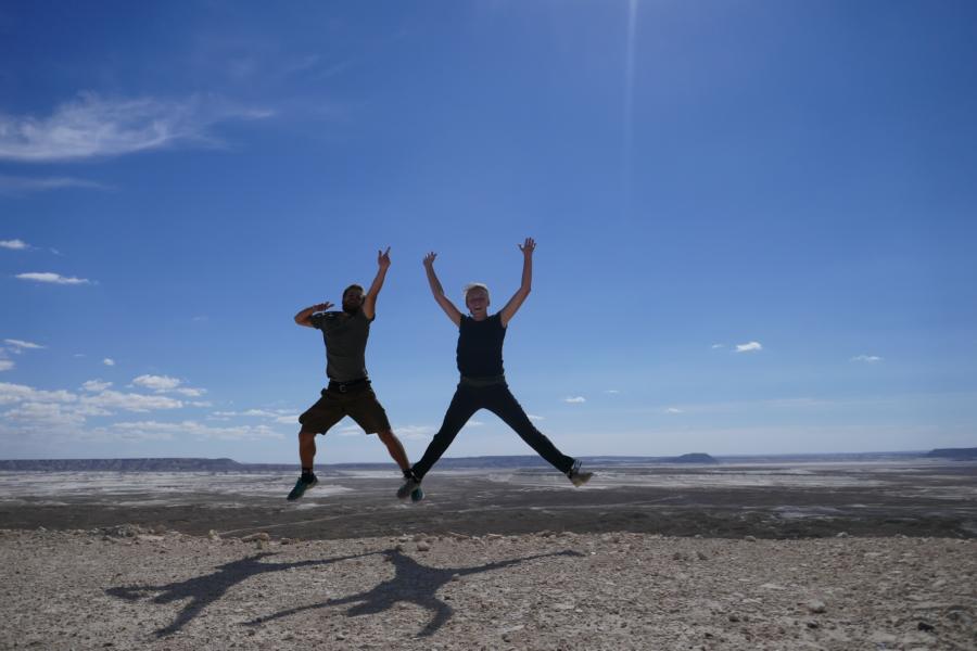 Reisetagebuch Elena und Mateo - Ustjurt Plateau, Kasachstan