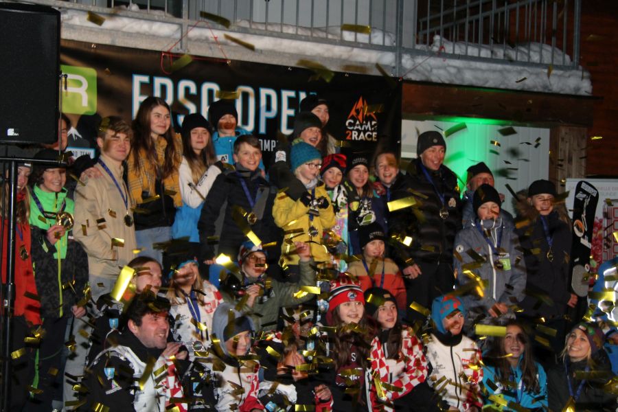 (c) ERSA OPEN 2020 - Europameisterschaft Snowboard Race