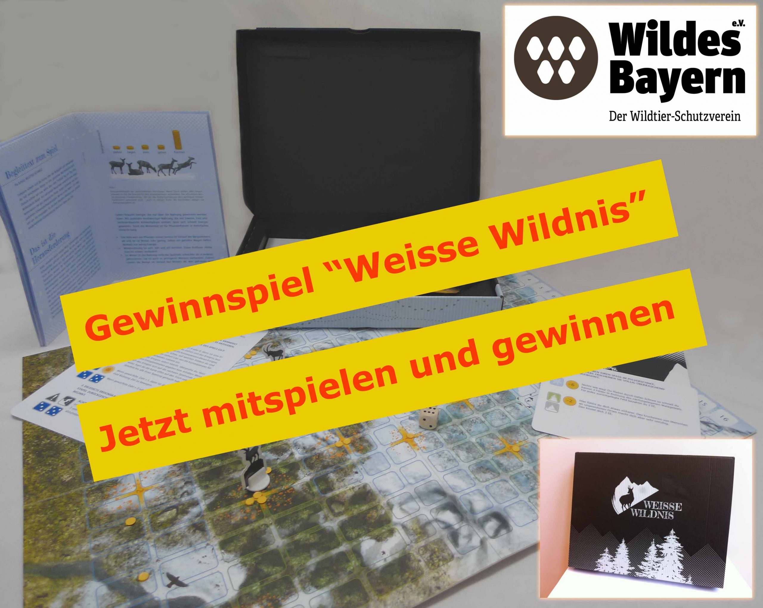 (c)be-outdoor.de Gewinnspiel - Wildes Bayern - Weisse Wildnis