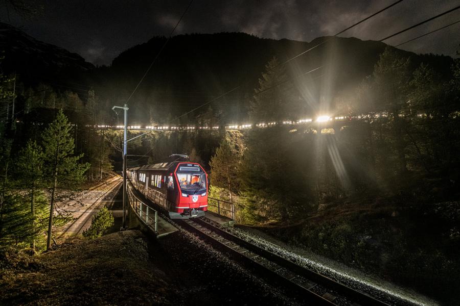 (c)Rhaetische Bahn - Weltrekordversuch Albulalinie