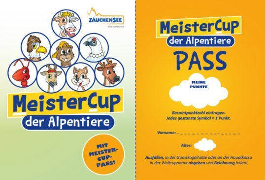 (c)Zauchensee - Spielepass "Meistercup der Alpentiere"