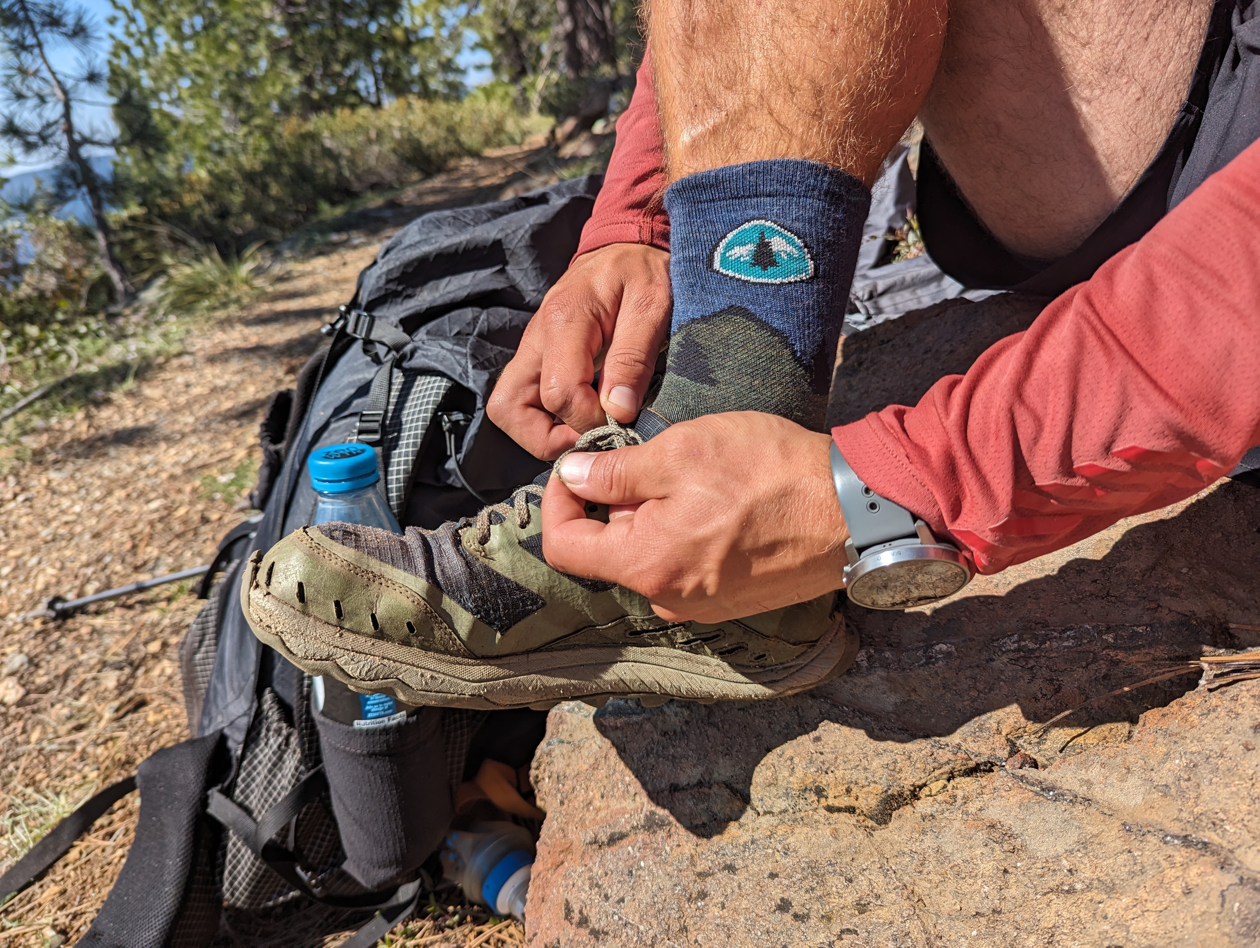 Darn Tough_Men’s Fastpack Micro Crew Lightweight Hiking Socken