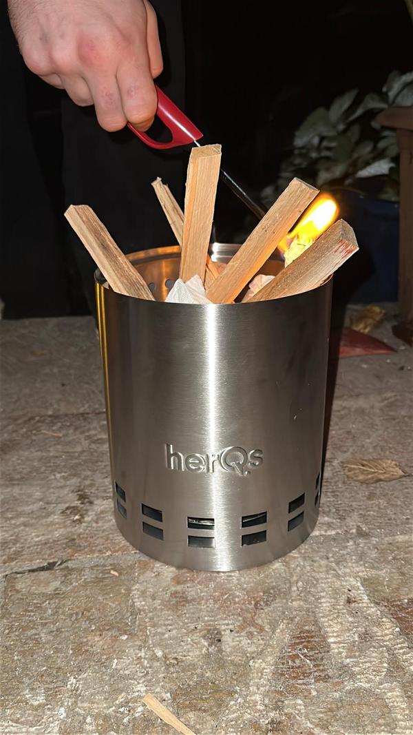 (c)be-outdoor.de Petra Sobinger herQs Mighty rauchfreie Feuerstelle