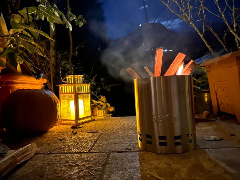 (c)be-outdoor.de Petra Sobinger herQs Mighty rauchfreie Feuerstelle