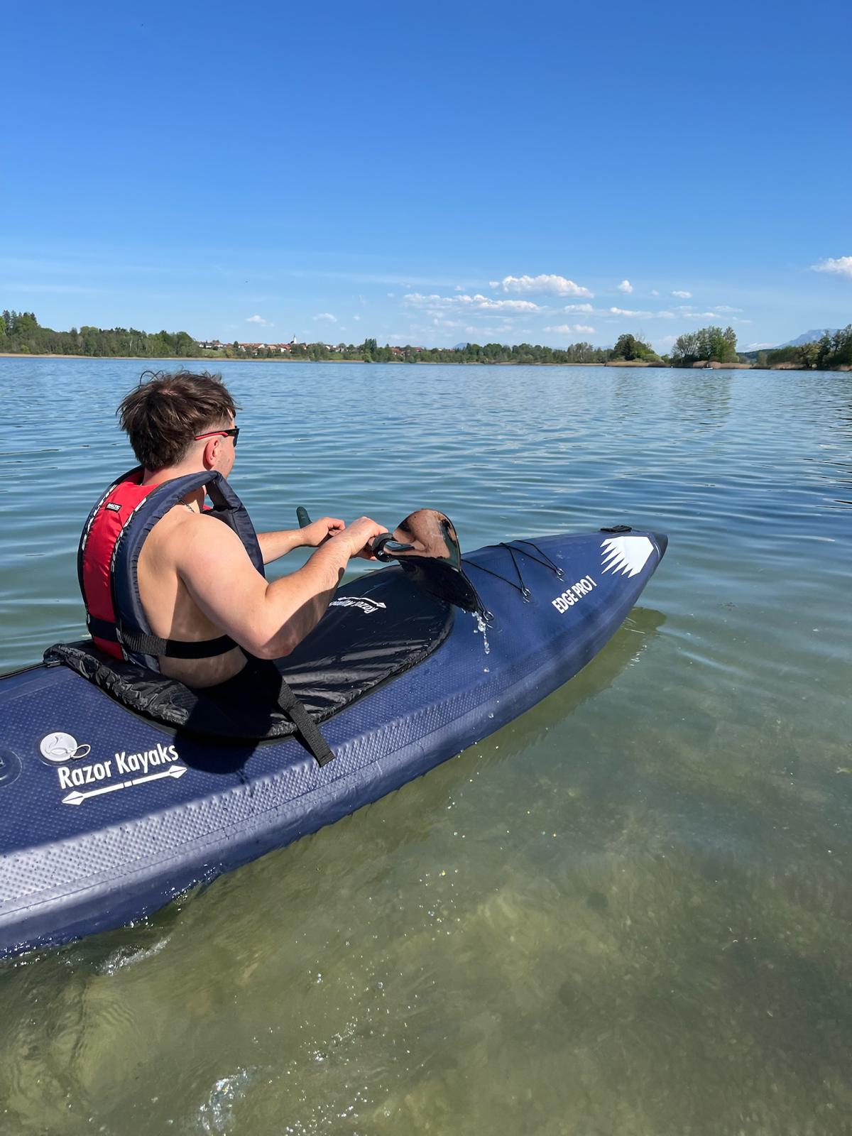 (c)be-outdoor.de - Tim Sobinger Razor Kayak Edge Pro 1