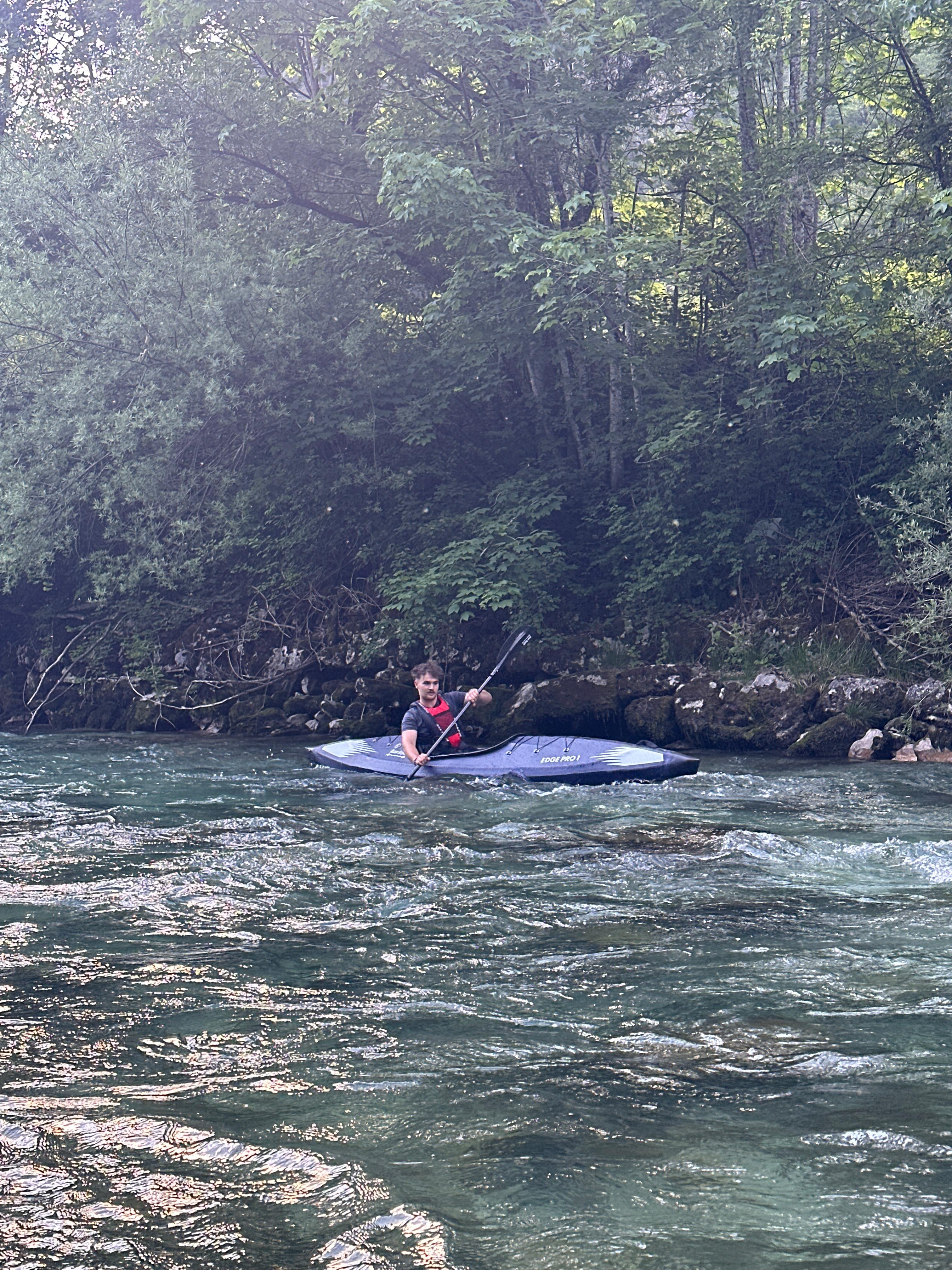 (c)be-outdoor.de - Tim Sobinger Razor Kayak Edge Pro