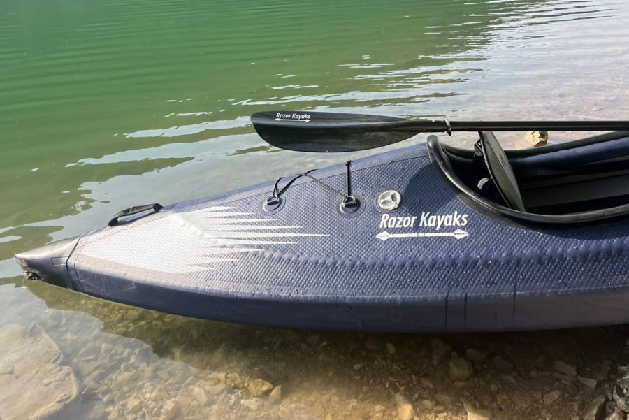 (c)be-outdoor.de - Tim Sobinger Razor Kayak Edge Pro