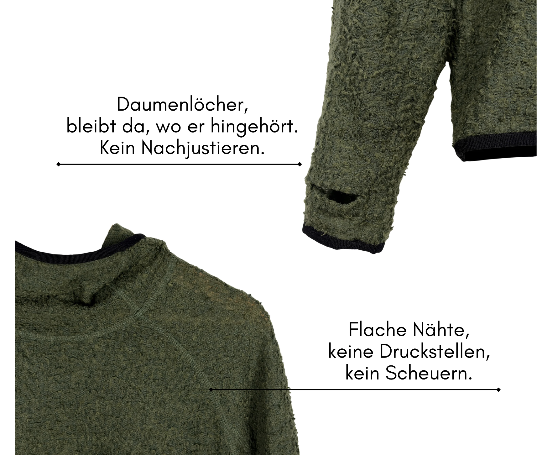 10gram_Flux Merino™ Hoodie_Details