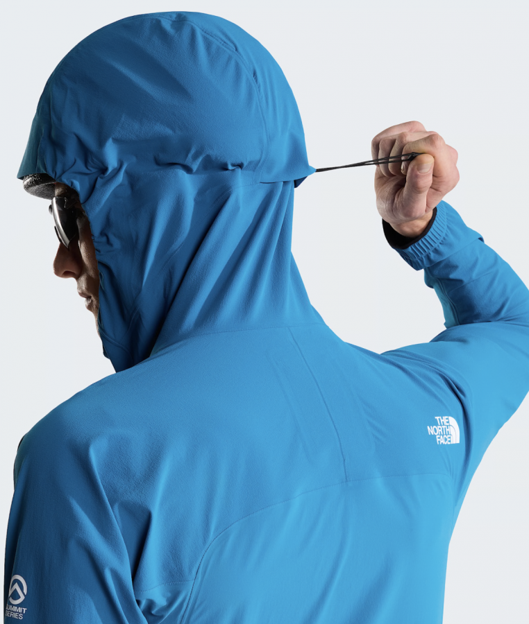 The NorthFace_Summit Off Width Jacke für Herren_Kaputze_hinten