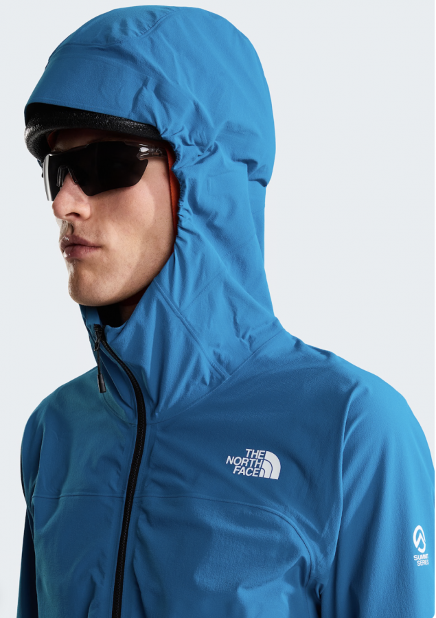 The NorthFace_Summit Off Width Jacke für Herren_Kaputze_vorne